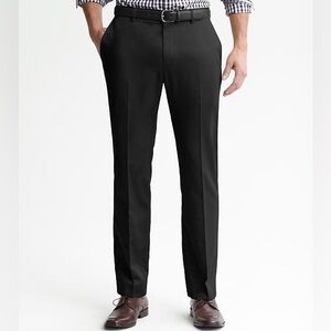 Banana Republic TAILORED SLIM NON-IRON COTTON PANT